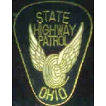 OHIO STATE HIGHWAY PATROL PIN MINI PATCH PIN